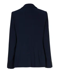 Dames blazer blauw