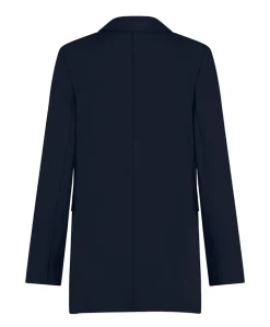 Dames blazer blauw