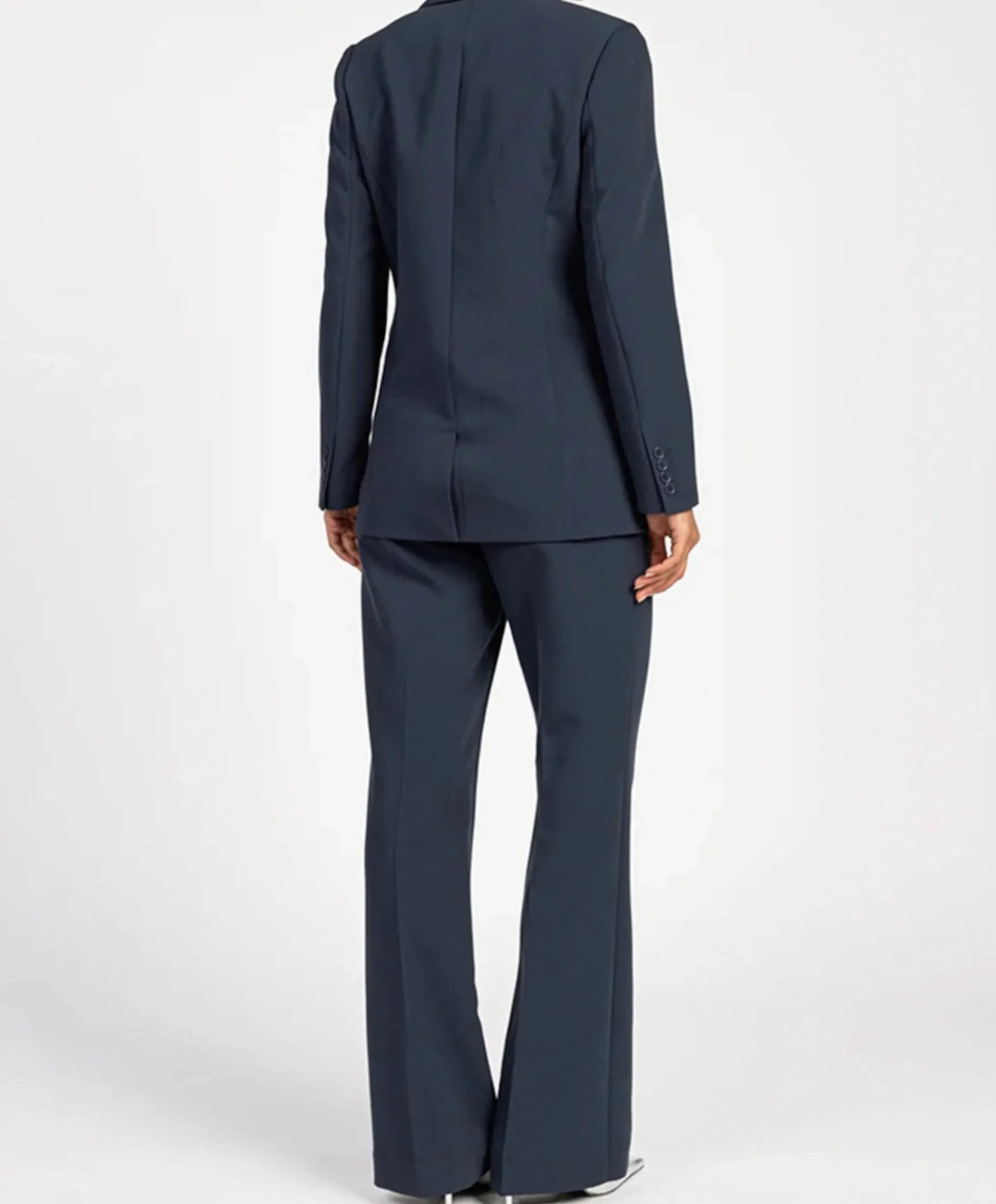 Dames blazer blauw