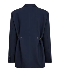 Dames blazer blauw