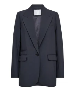 Dames blazer blauw
