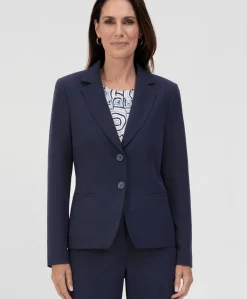 Dames blazer blauw