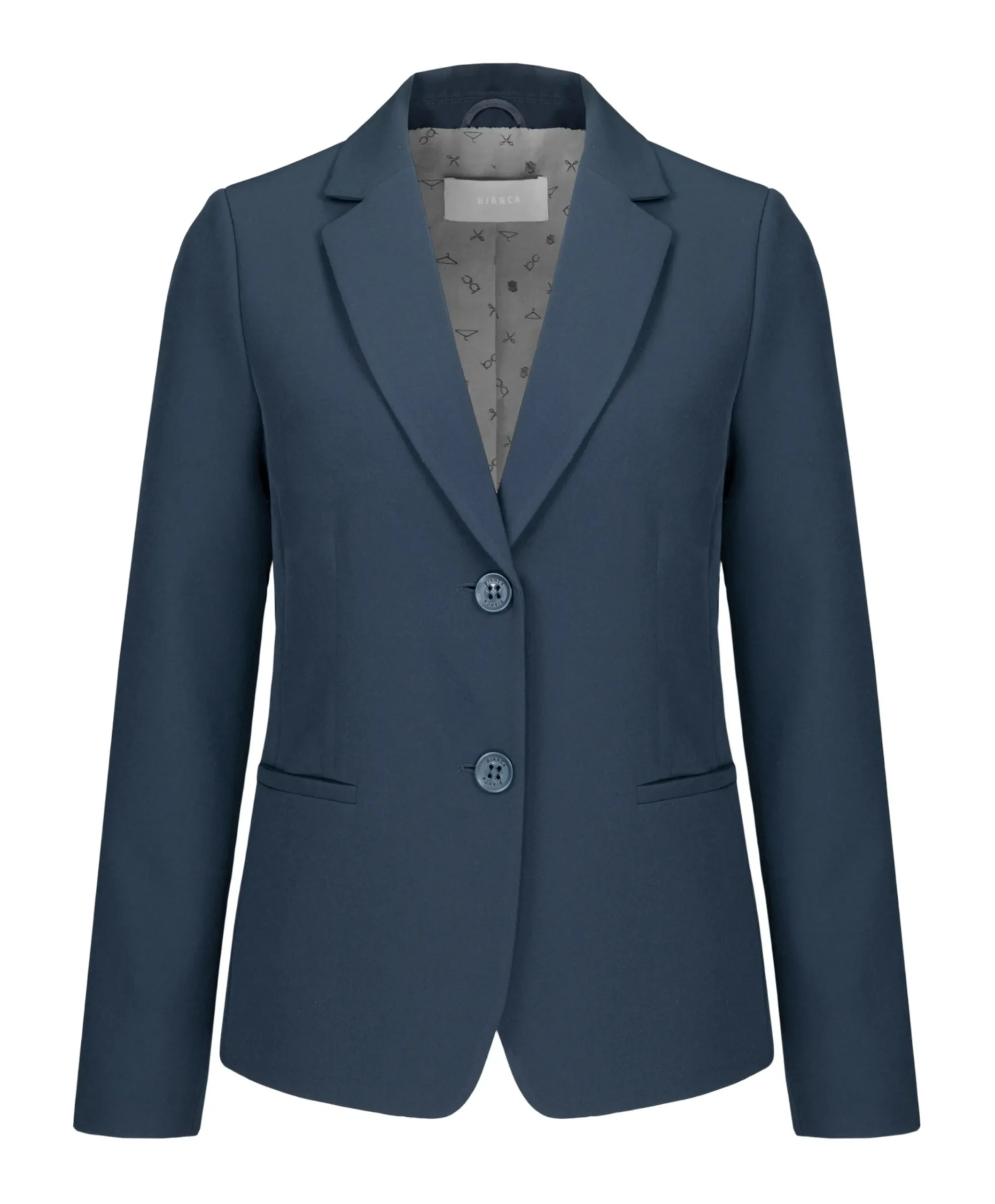 Dames blazer blauw