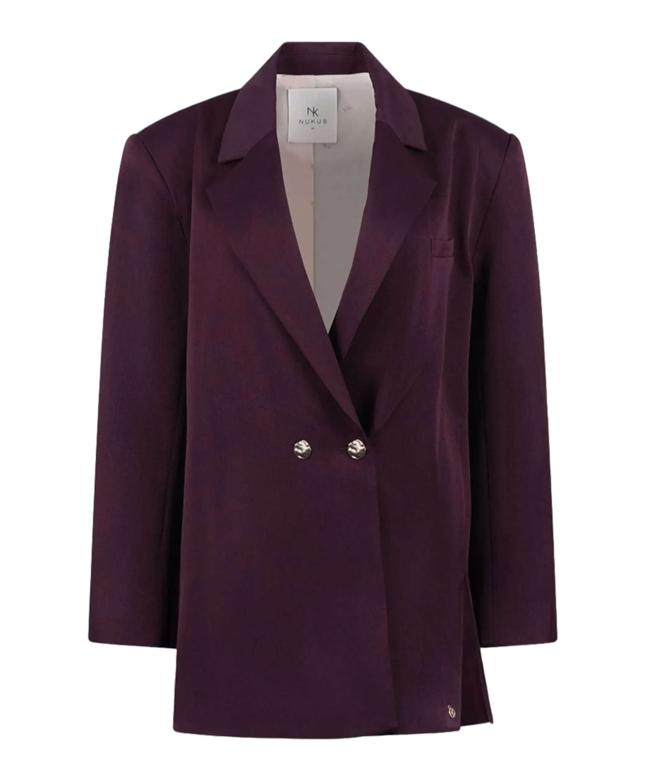 Dames blazer bordeaux