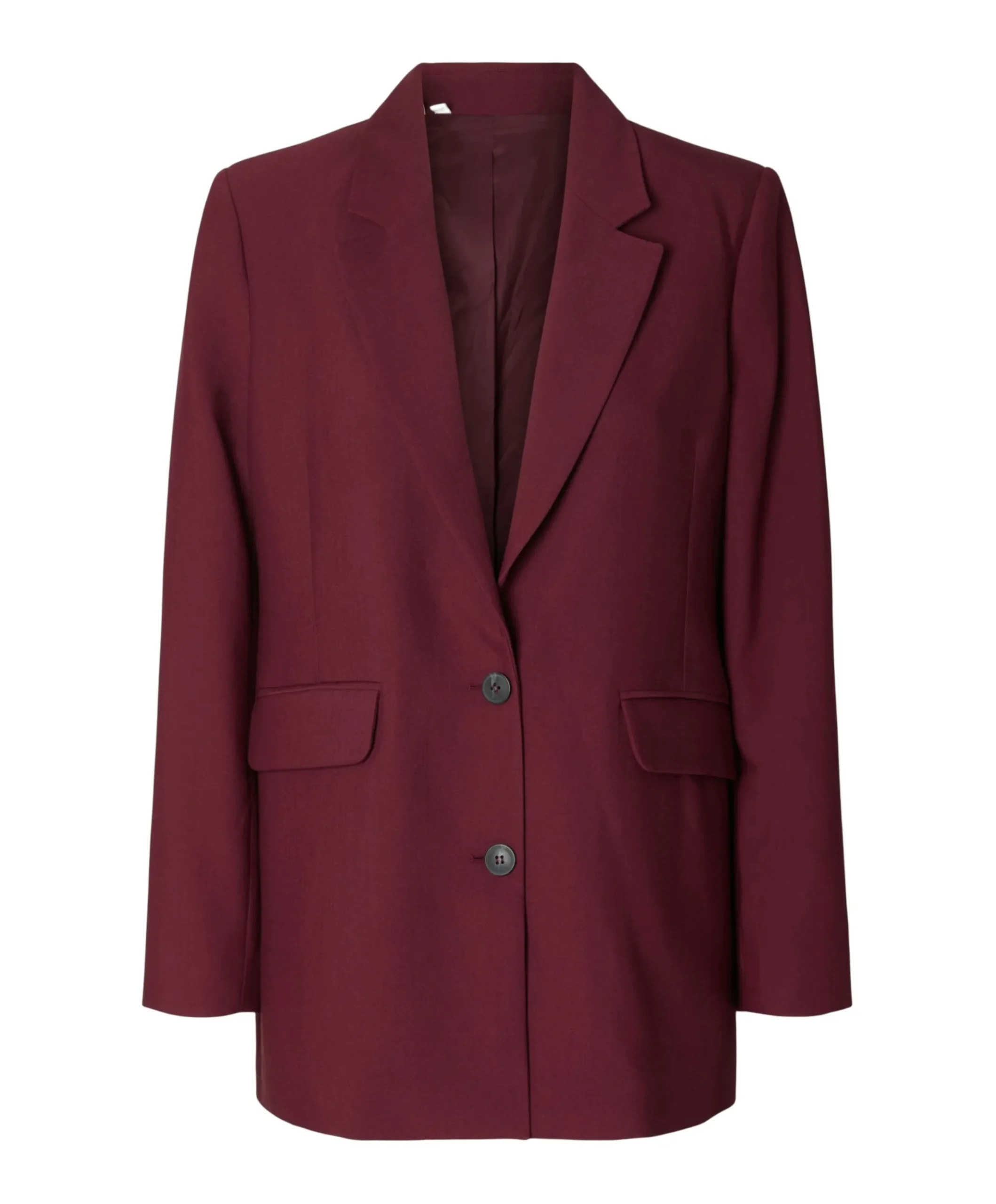 Dames blazer bordeaux