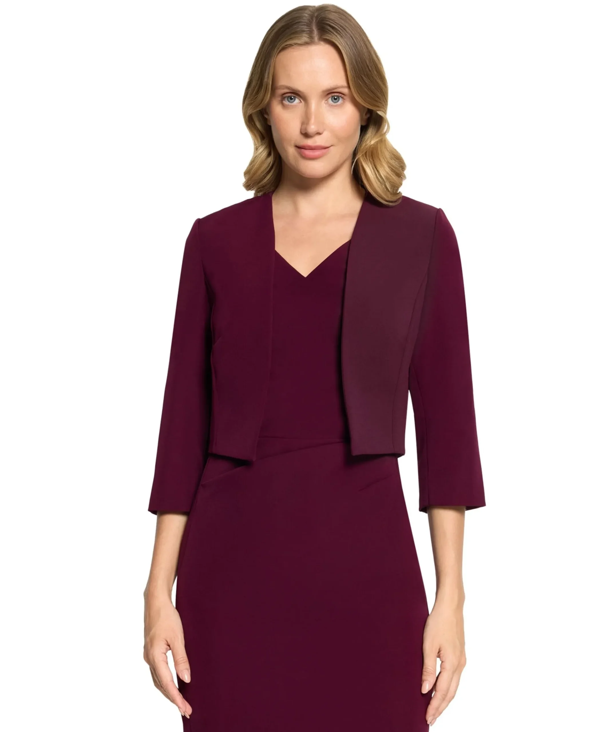 Dames blazer bordeaux