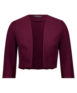 Dames blazer bordeaux