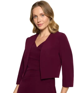 Dames blazer bordeaux