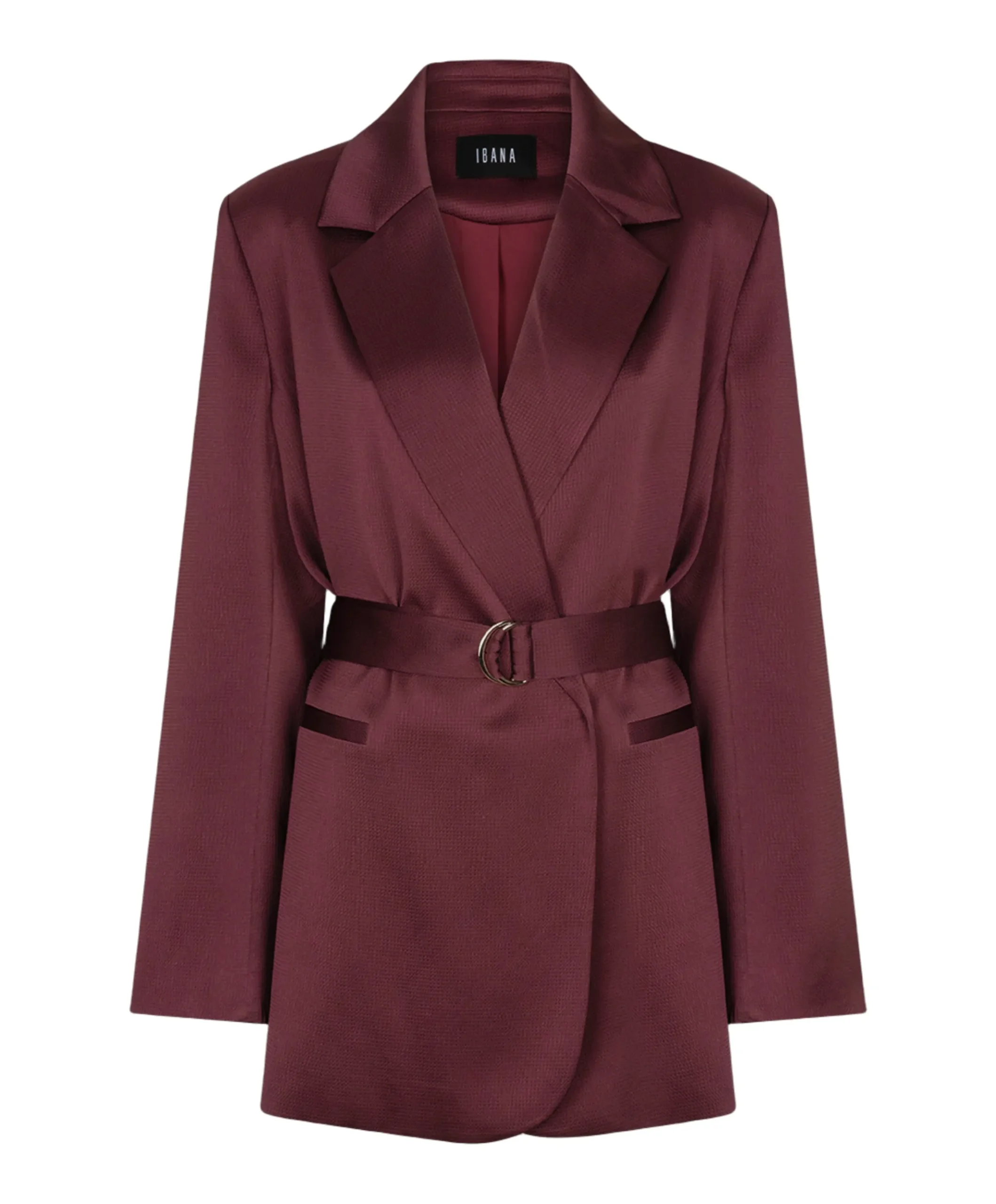 Dames blazer bordeaux