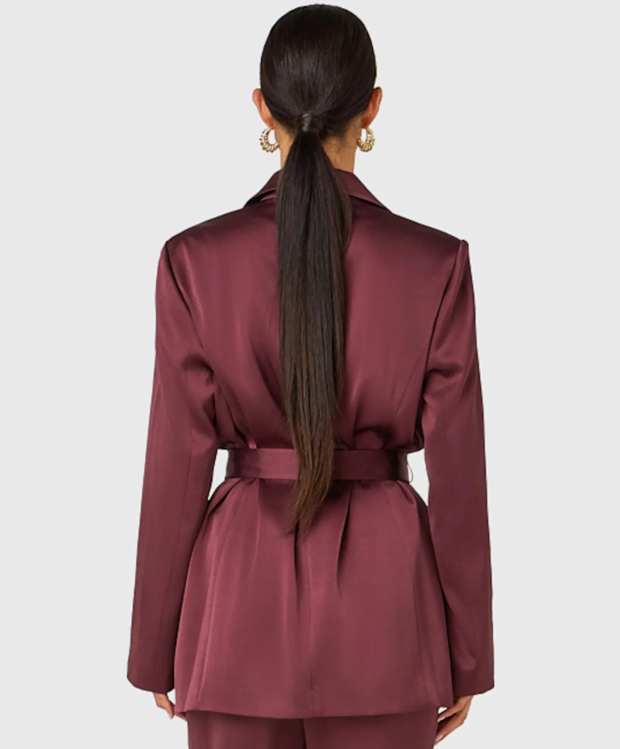 Dames blazer bordeaux