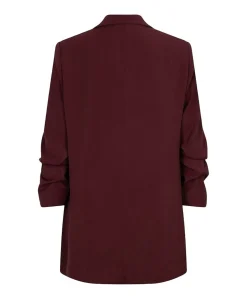Dames blazer bordeaux