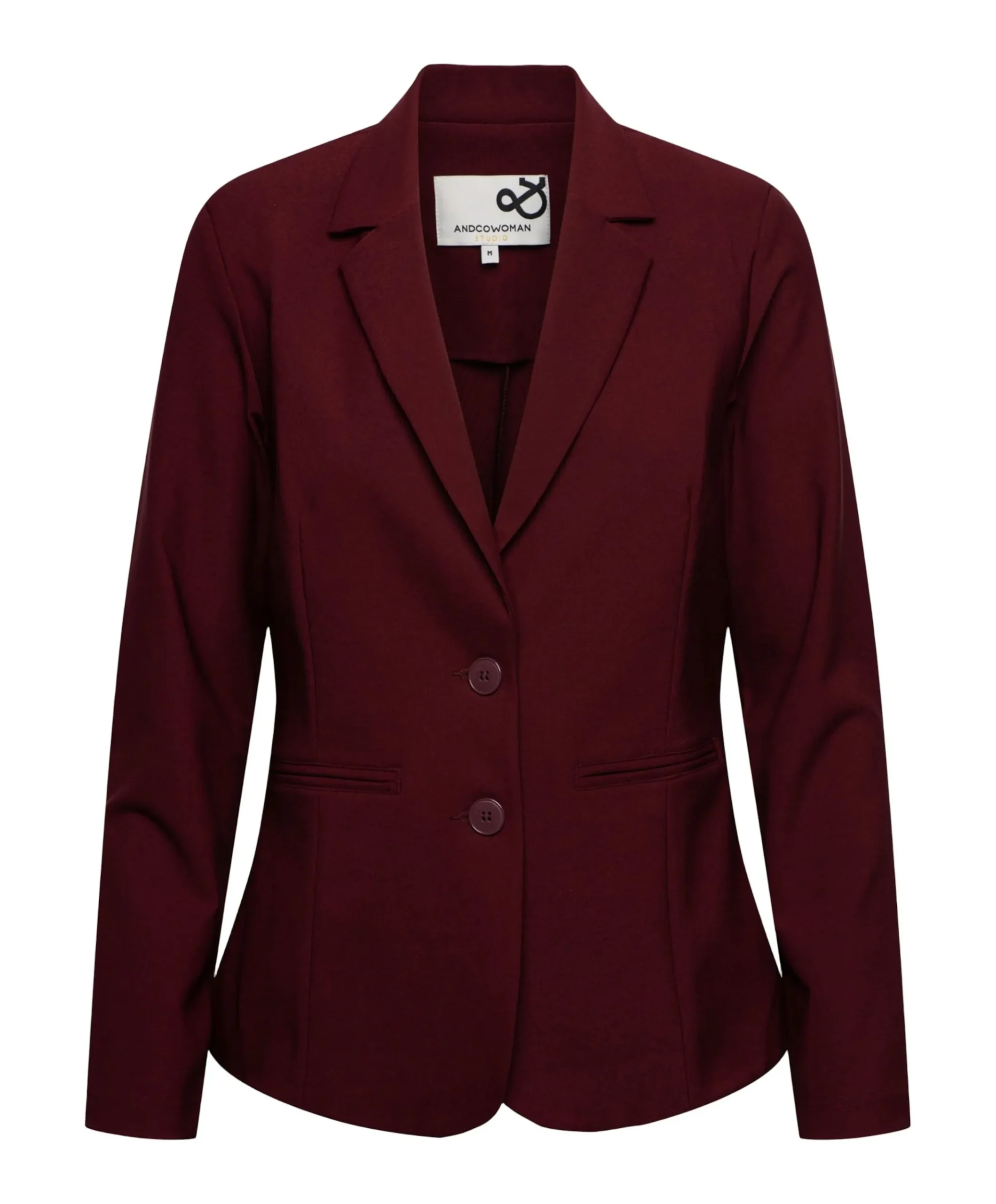 Dames blazer bordeaux