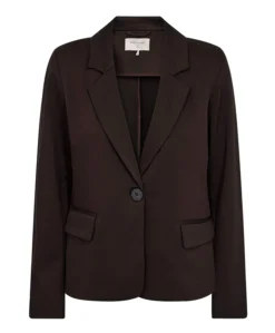 Dames blazer bruin