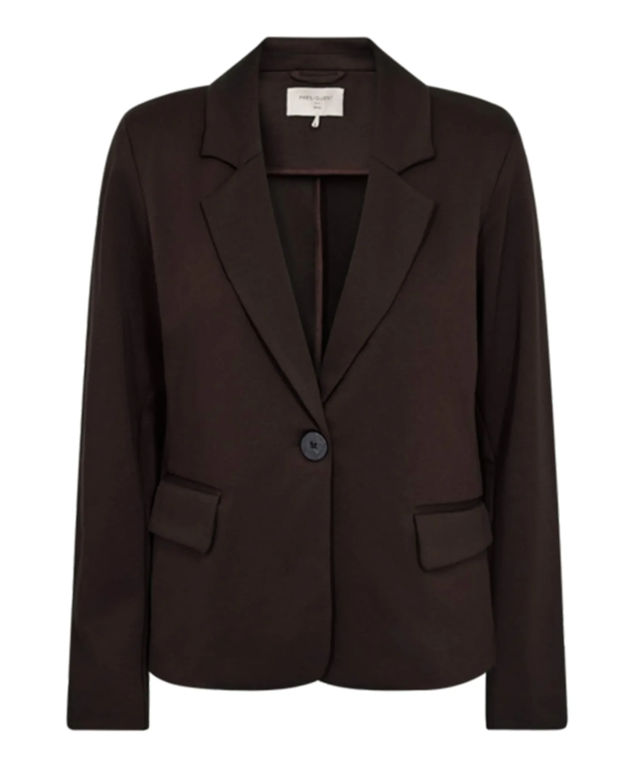 Dames blazer bruin