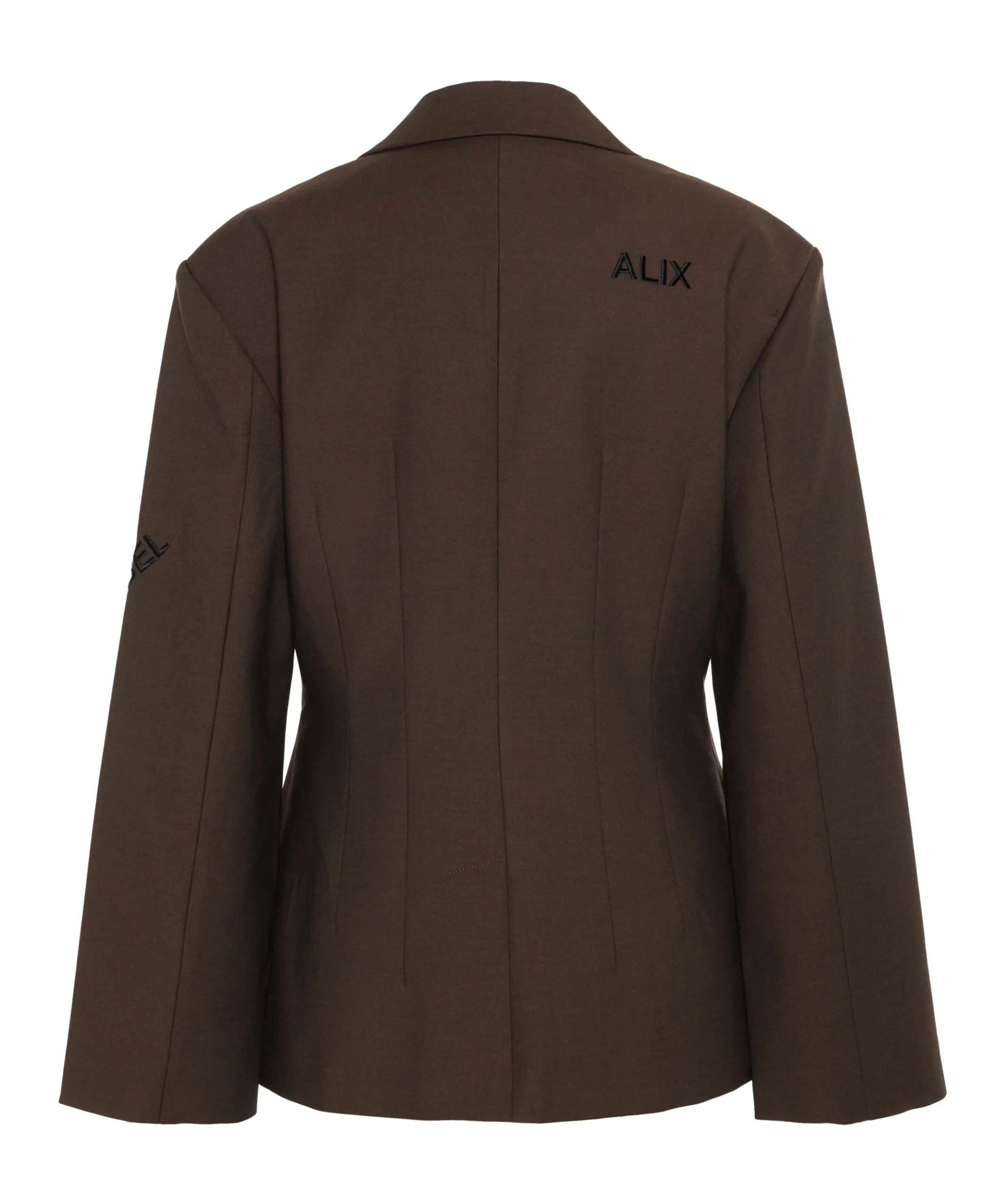 Dames blazer bruin