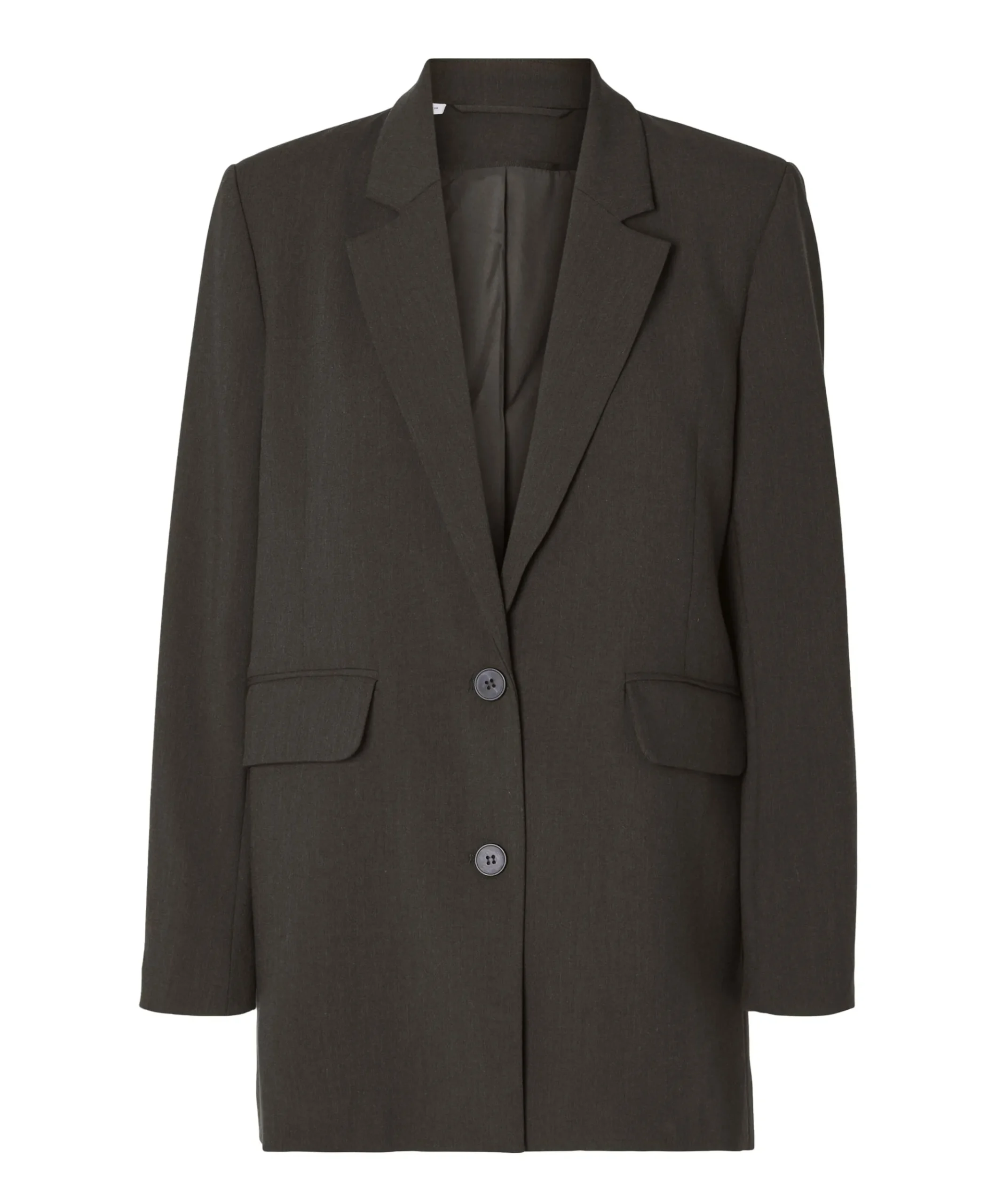 Dames blazer bruin