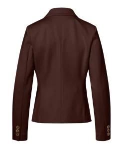 Dames blazer bruin