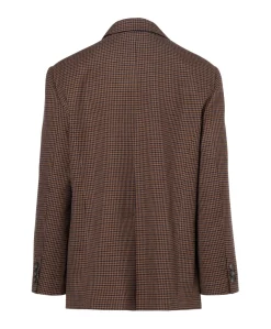 Dames blazer bruin