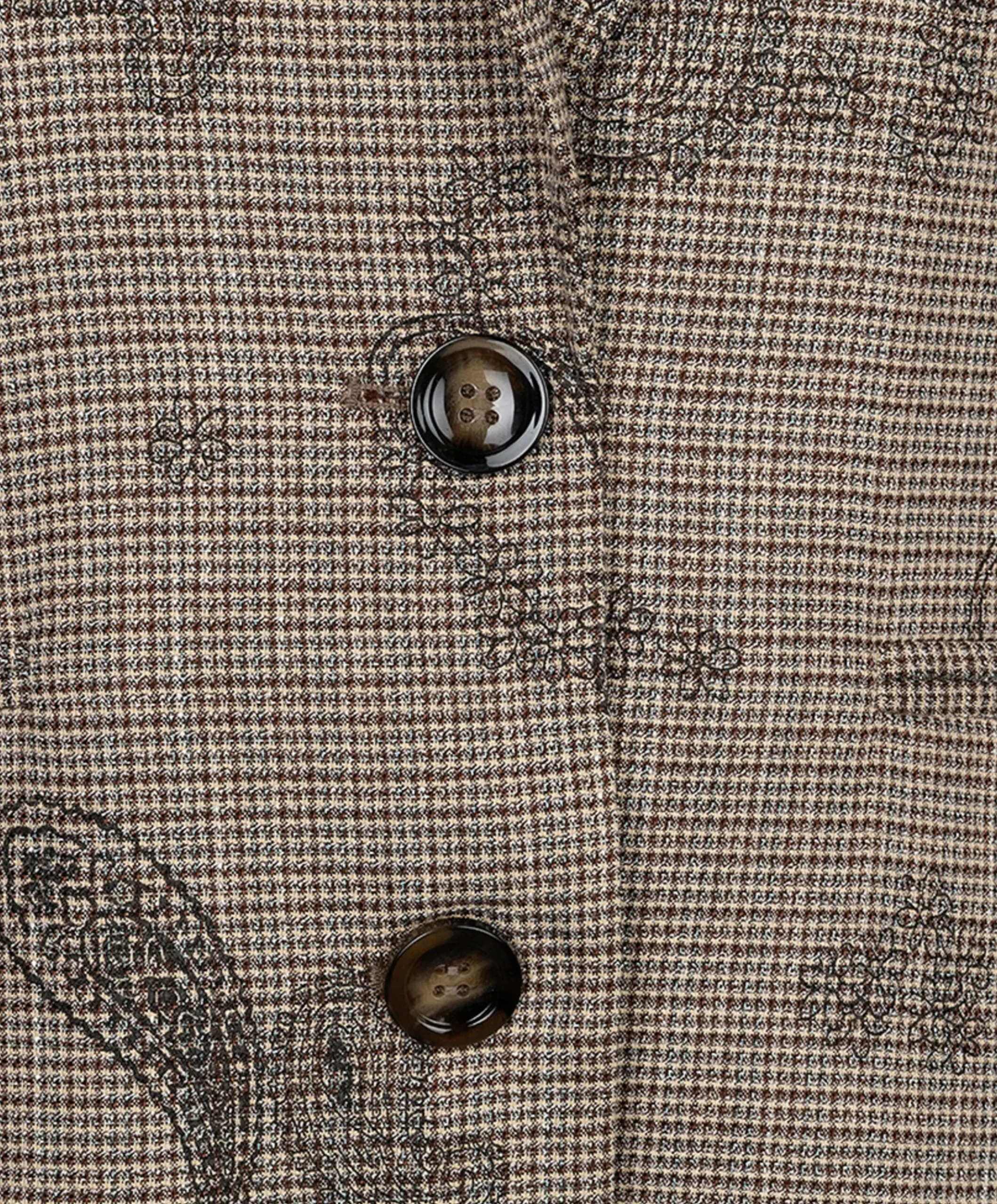 Dames blazer bruin