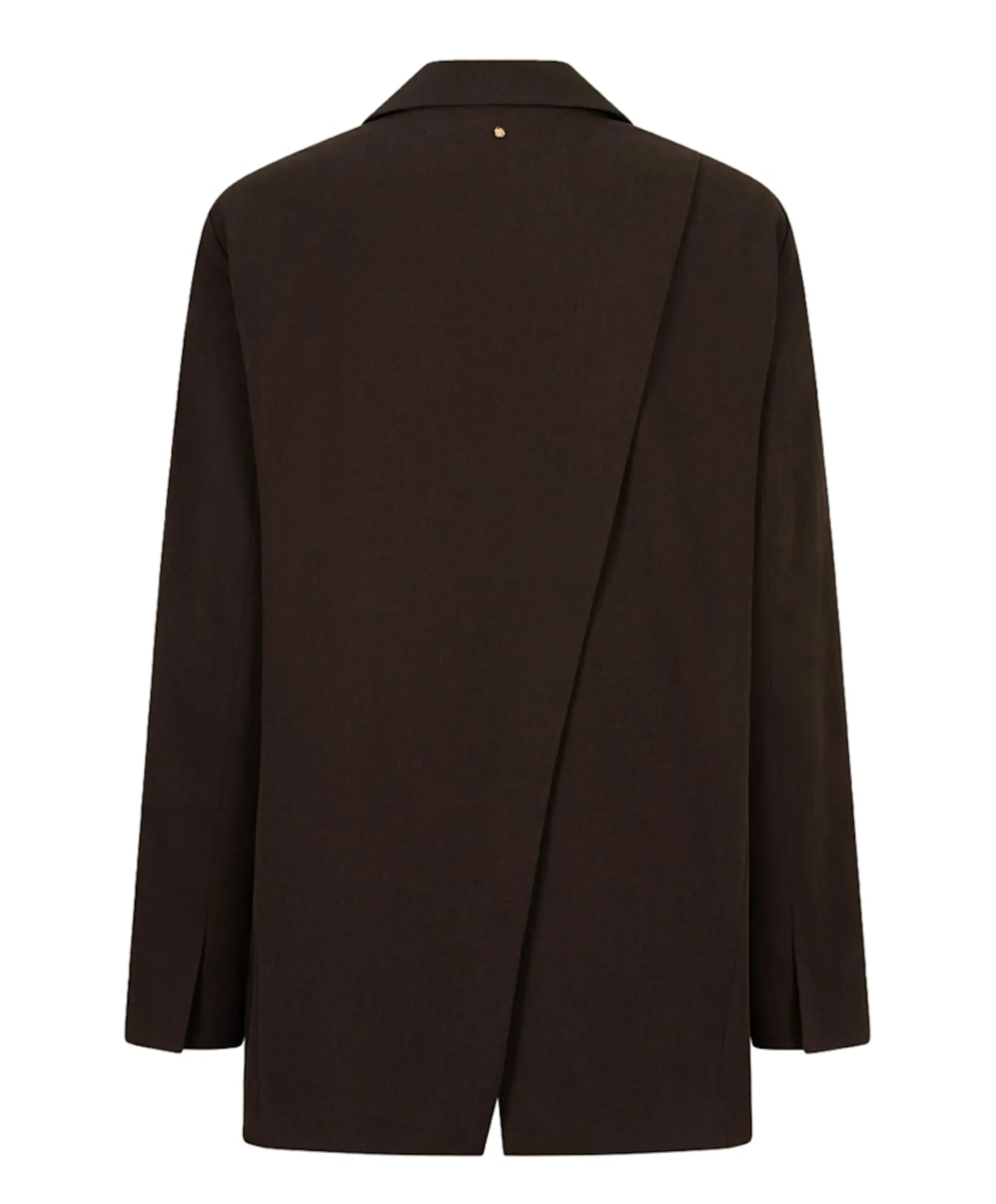 Dames blazer bruin