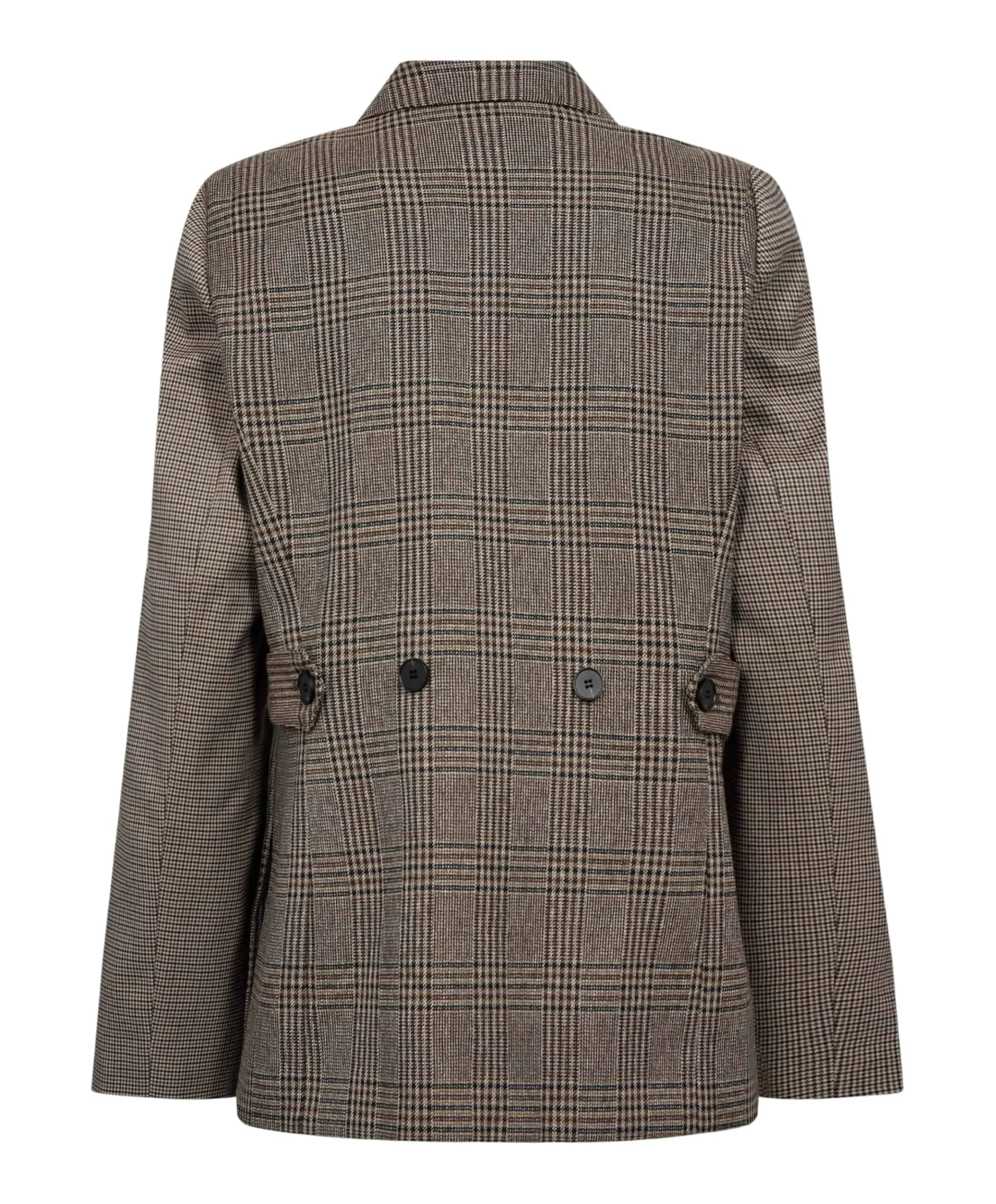 Dames blazer bruin