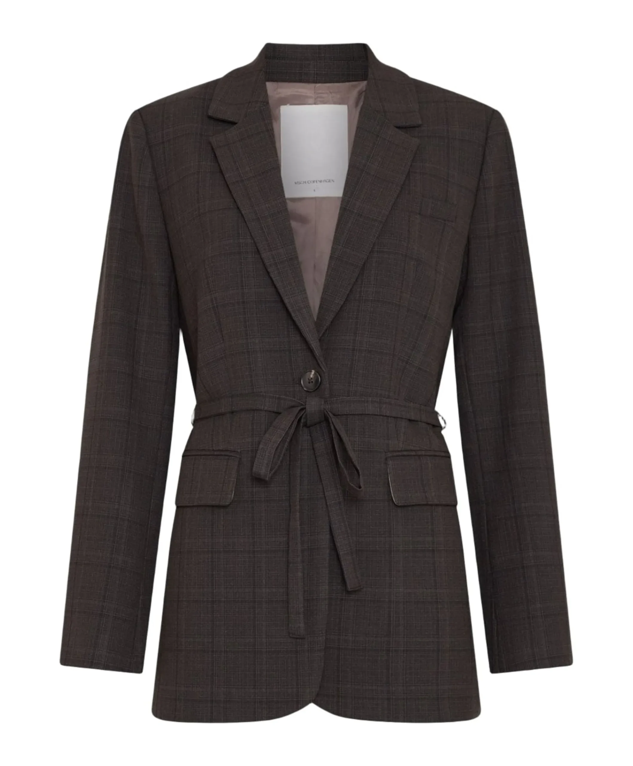 Dames blazer bruin