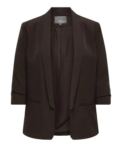 Dames blazer bruin