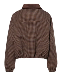 Dames blazer bruin