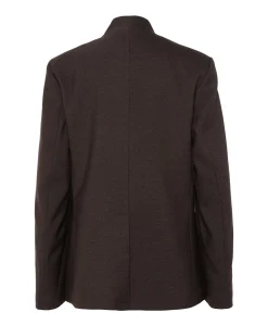 Dames blazer bruin