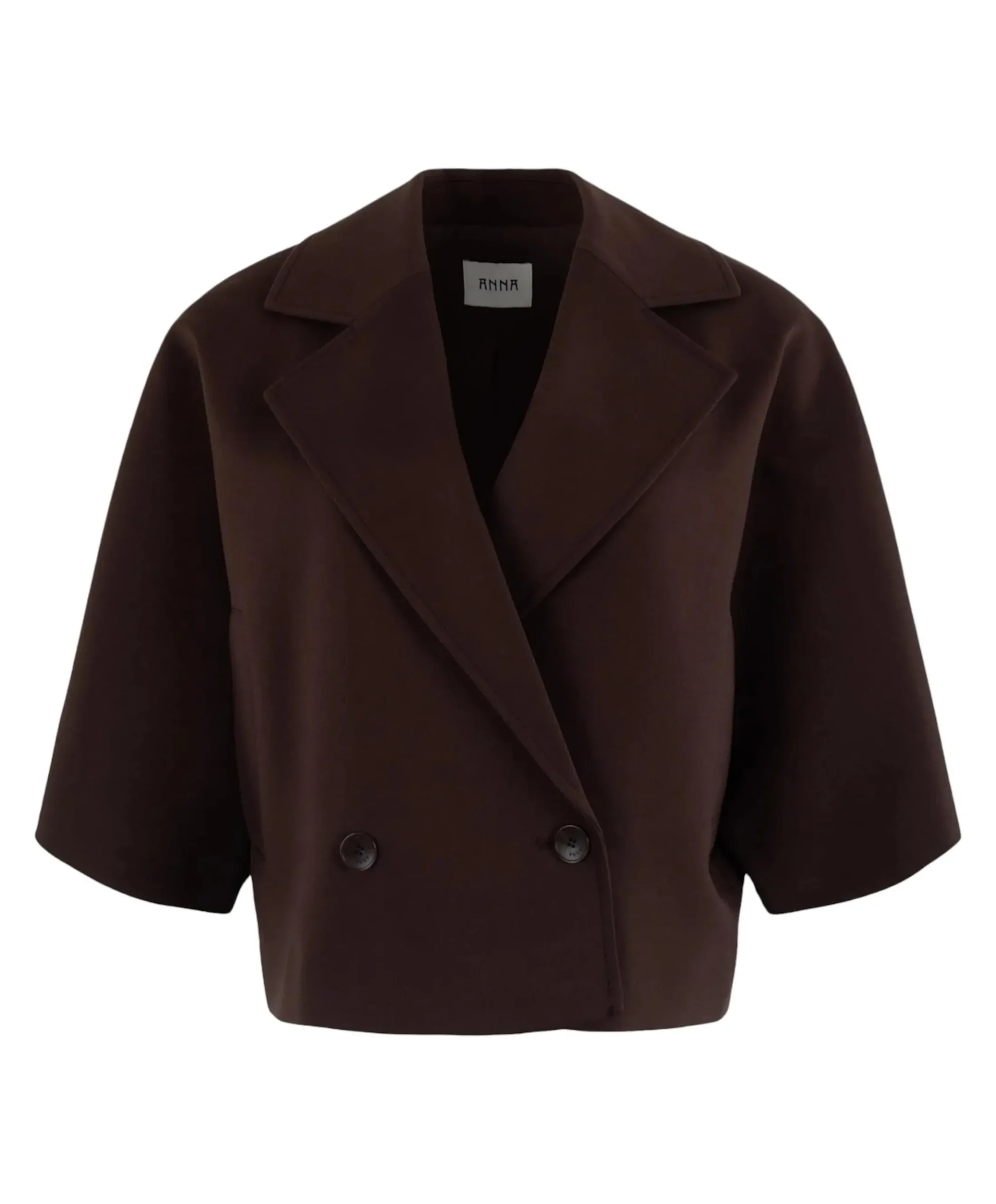 Dames blazer bruin