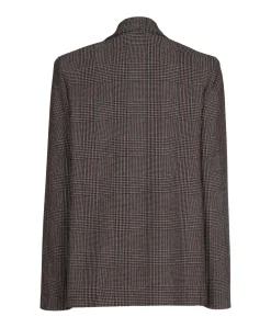 Dames blazer bruin