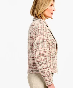 Dames blazer ecru