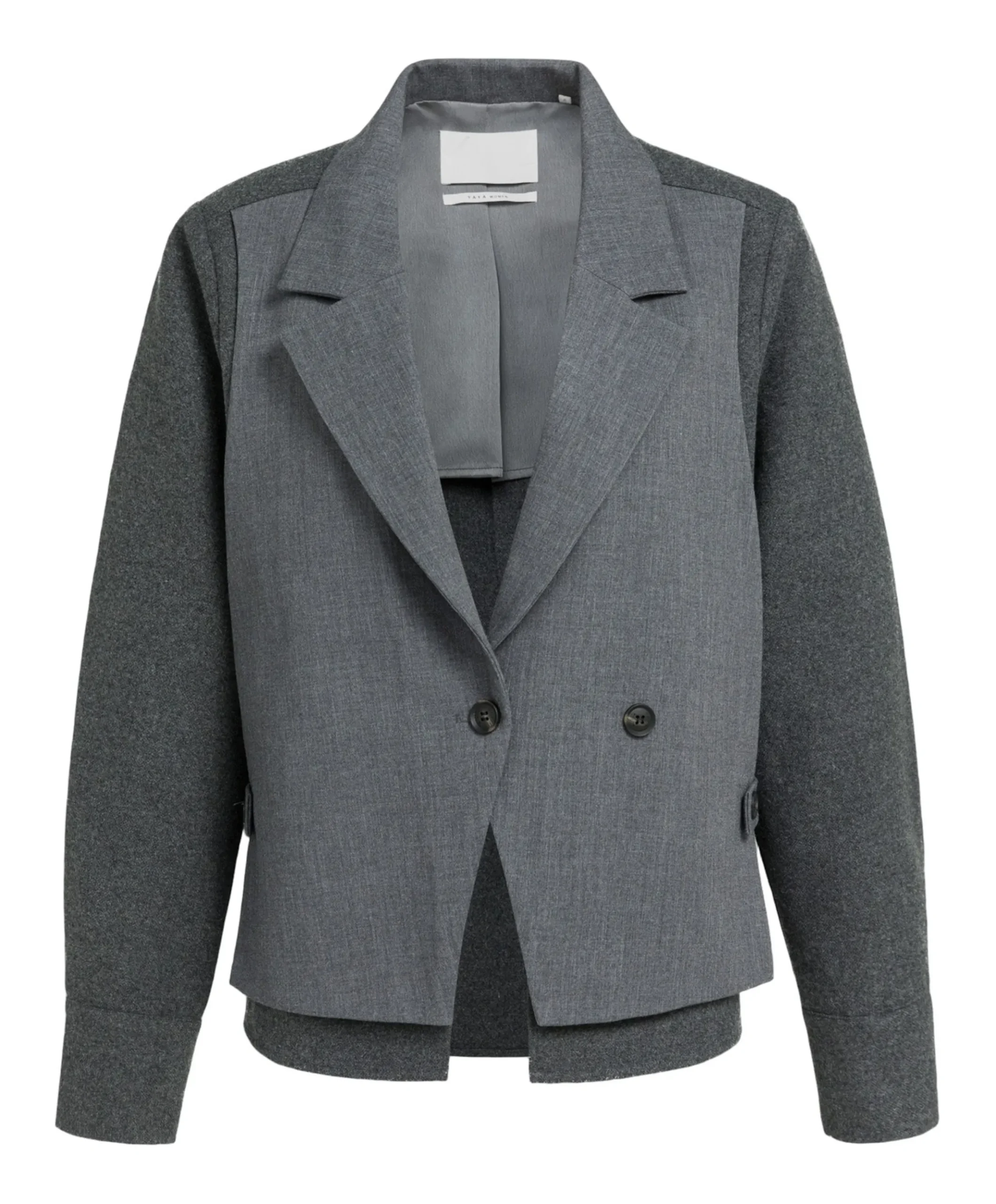 Dames blazer grijs