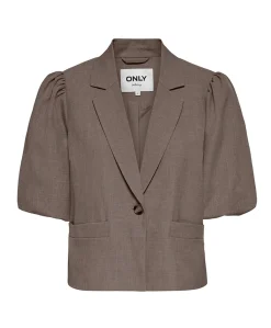 Dames blazer grijs