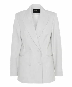 Dames blazer grijs