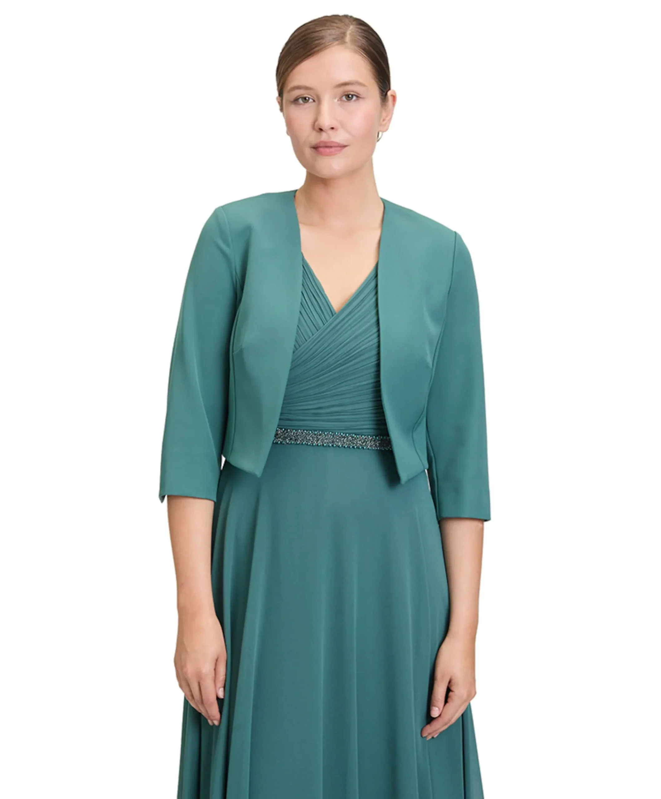 Dames blazer groen