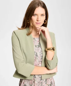 Dames blazer groen