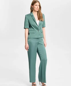 Dames blazer groen