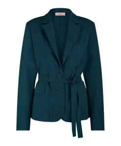 Dames blazer groen
