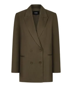 Dames blazer groen