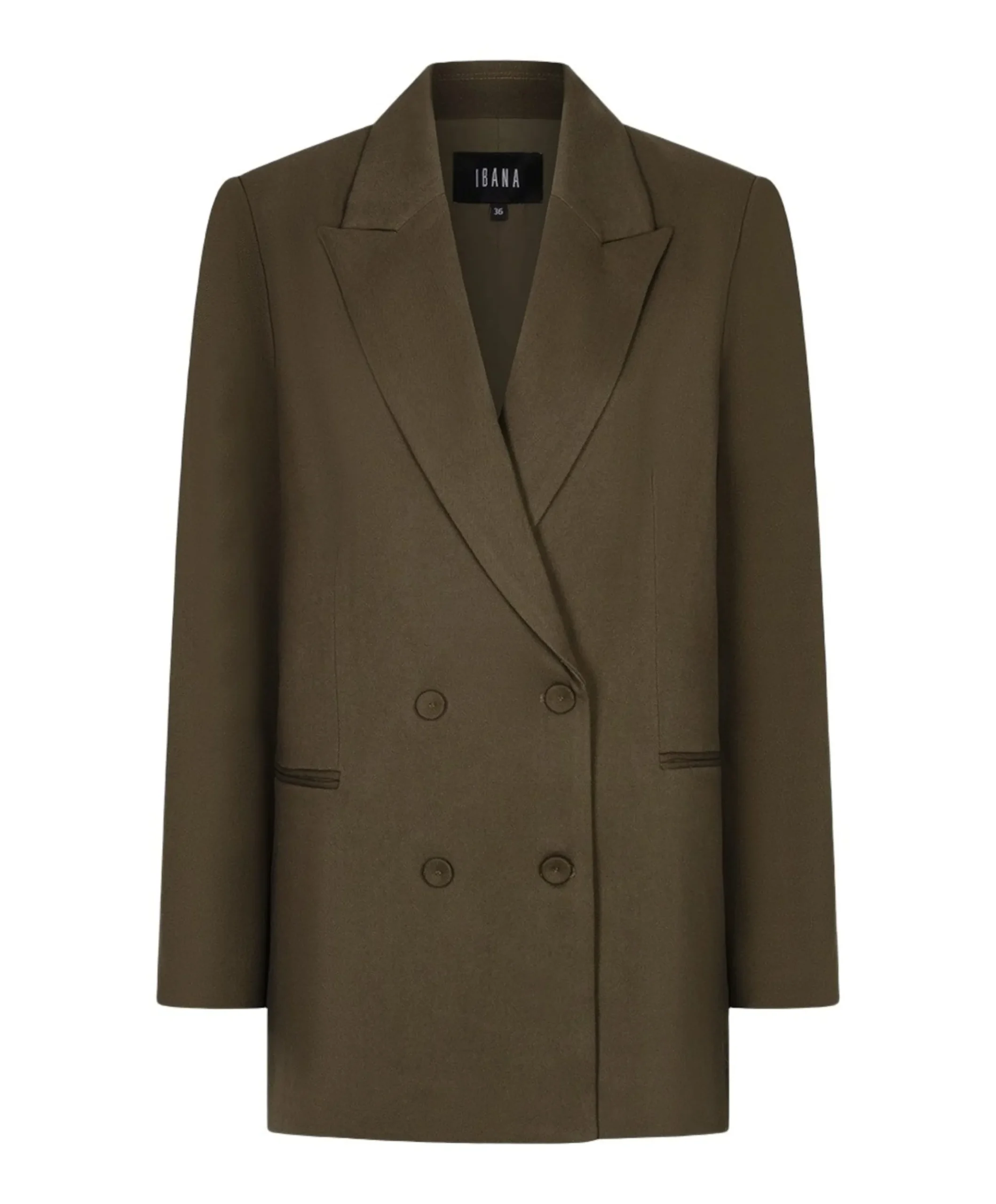 Dames blazer groen