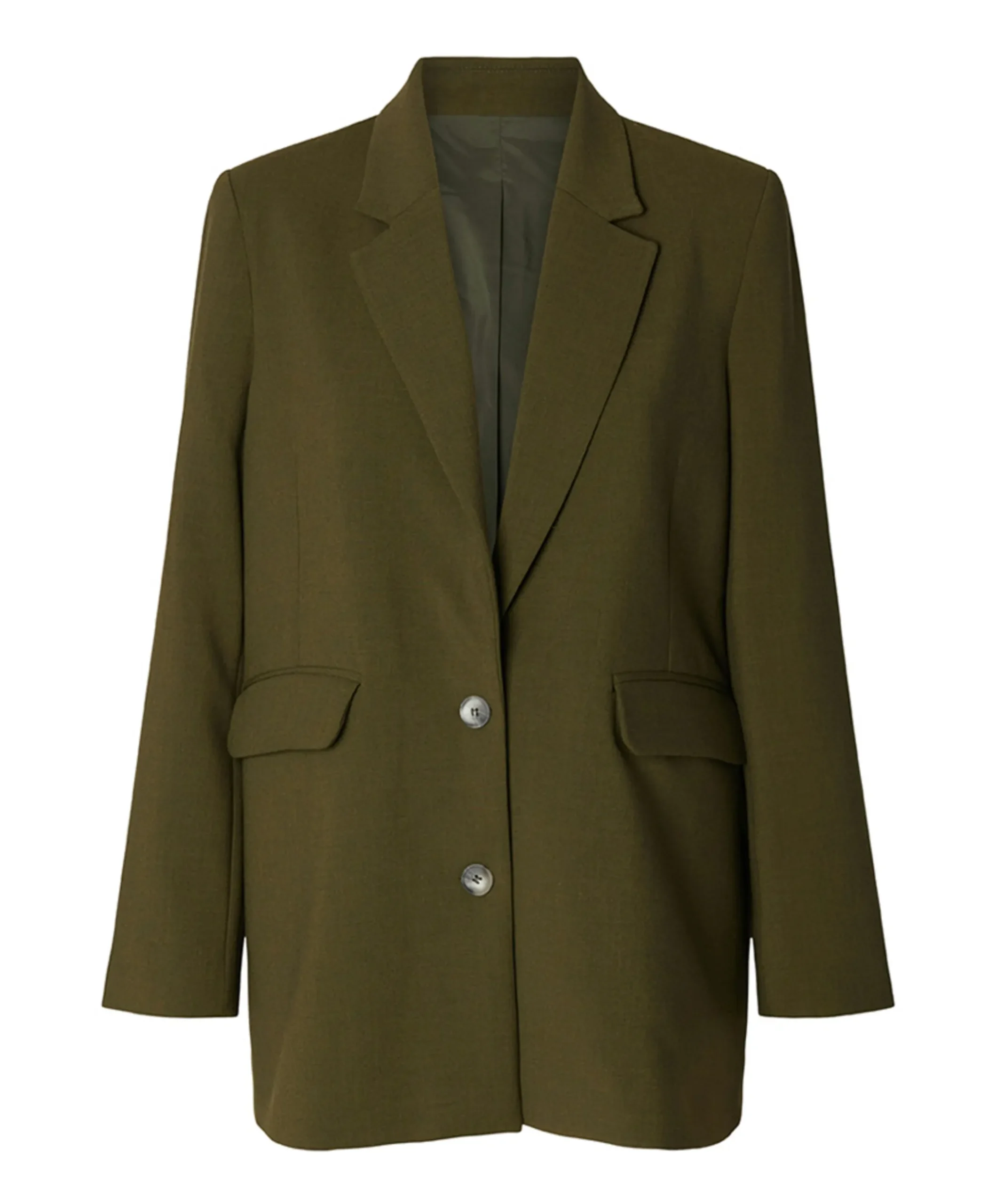 Dames blazer groen