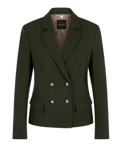 Dames blazer groen