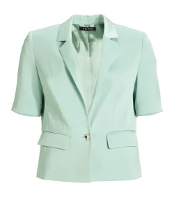 Dames blazer groen