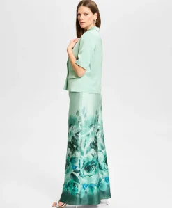 Dames blazer groen