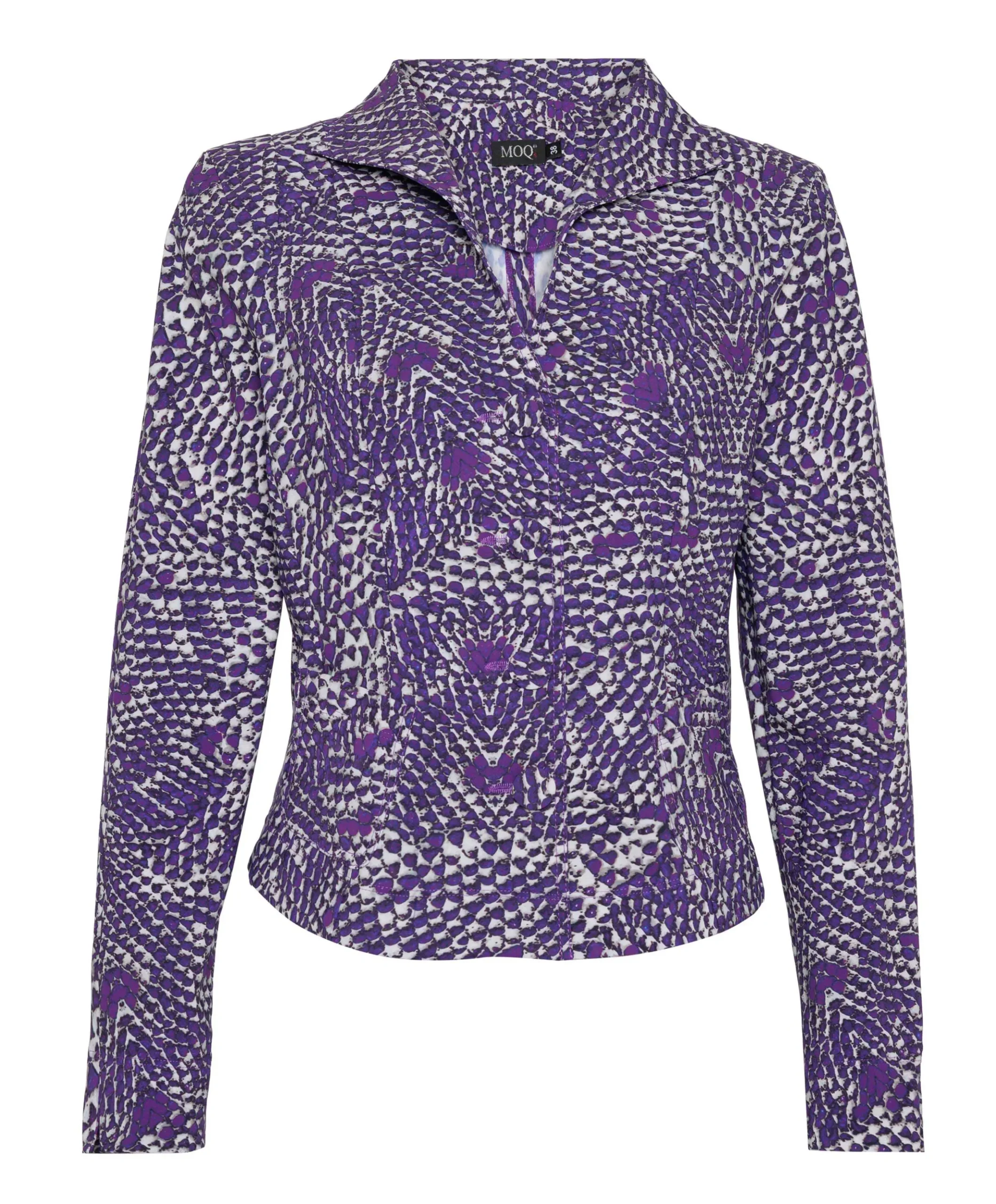Dames blazer paars