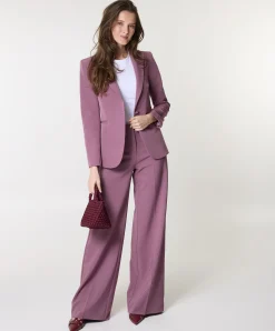 Dames blazer roze
