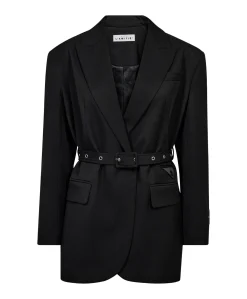 Dames blazer zwart