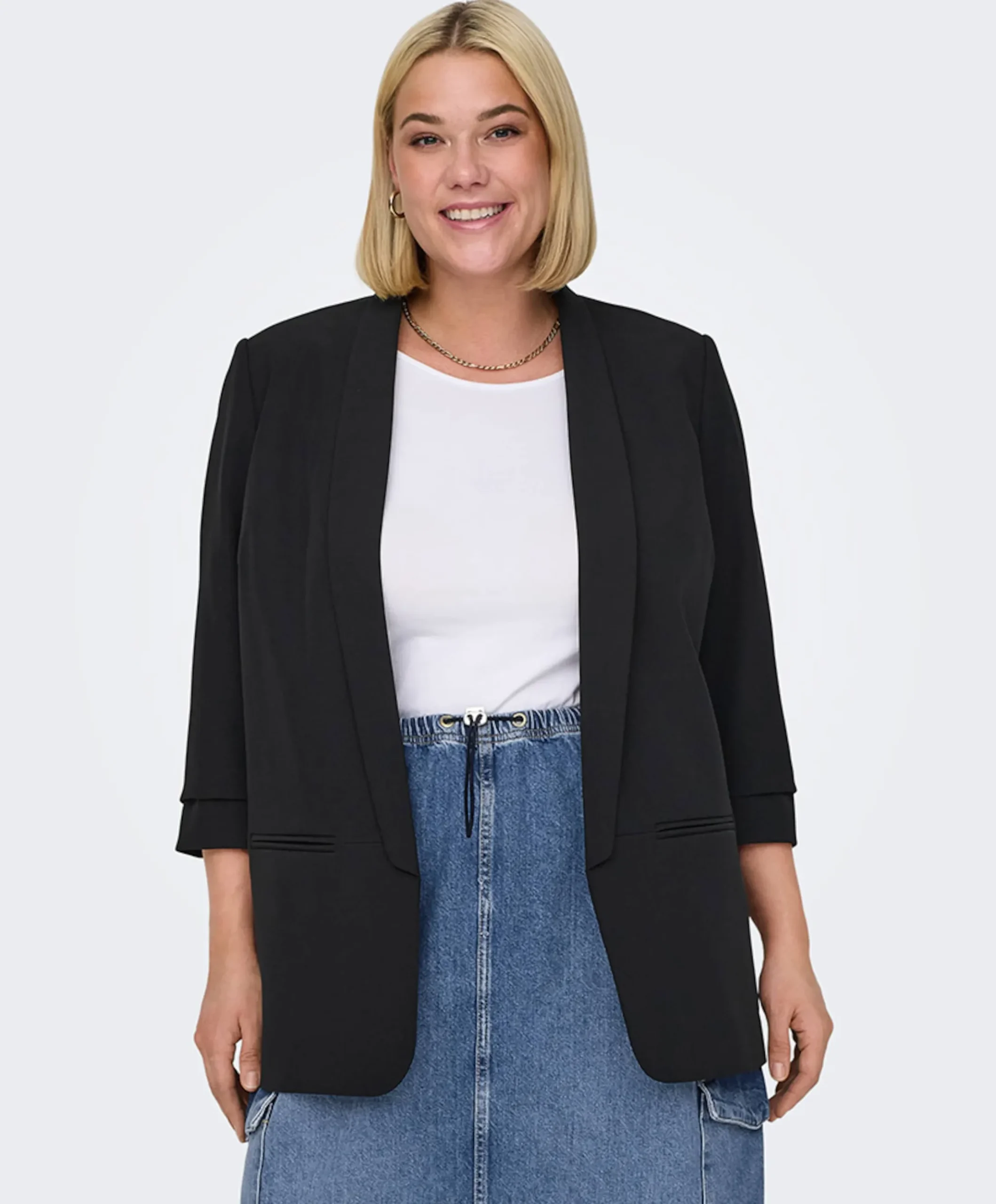 Dames blazer zwart