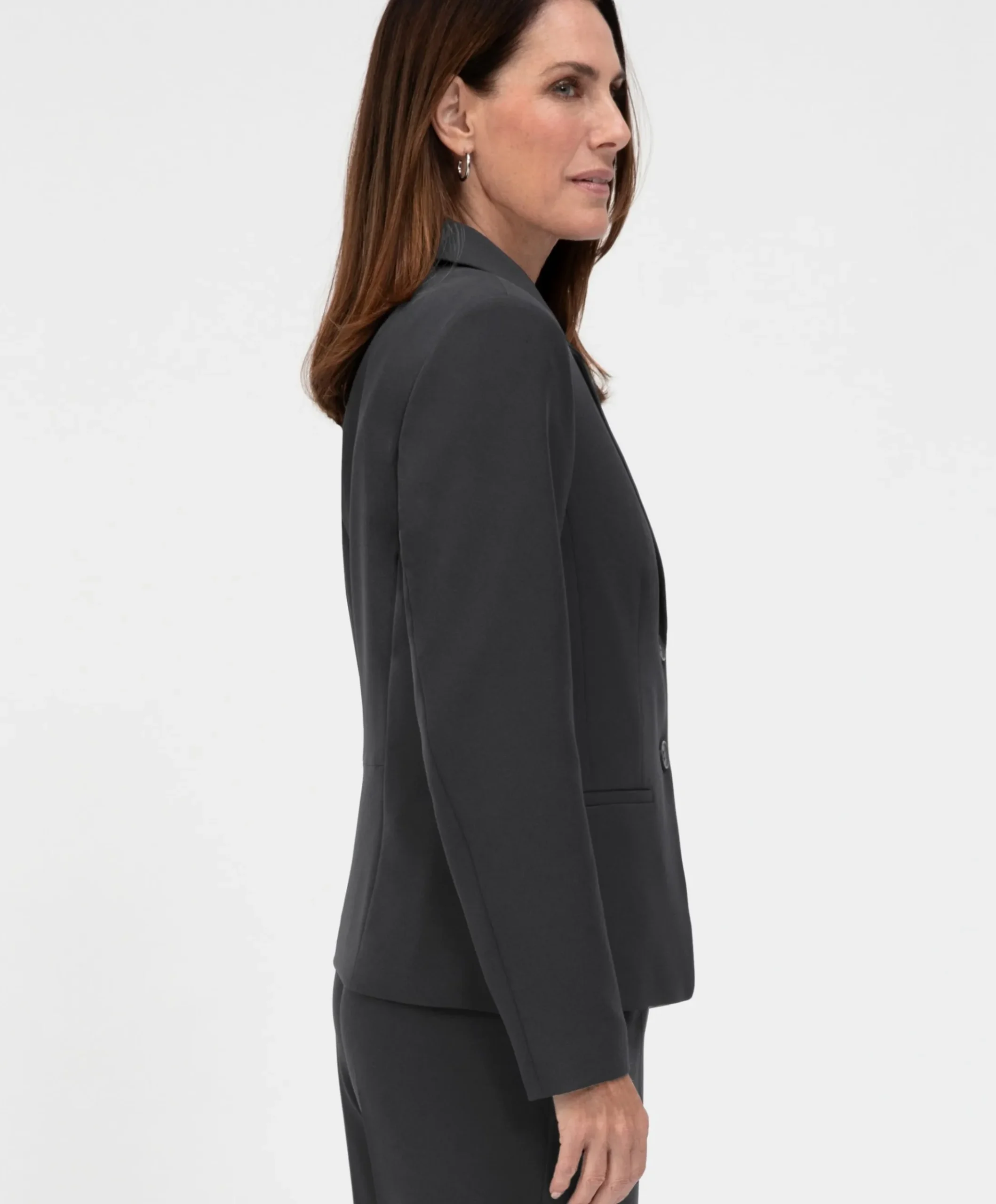Dames blazer zwart